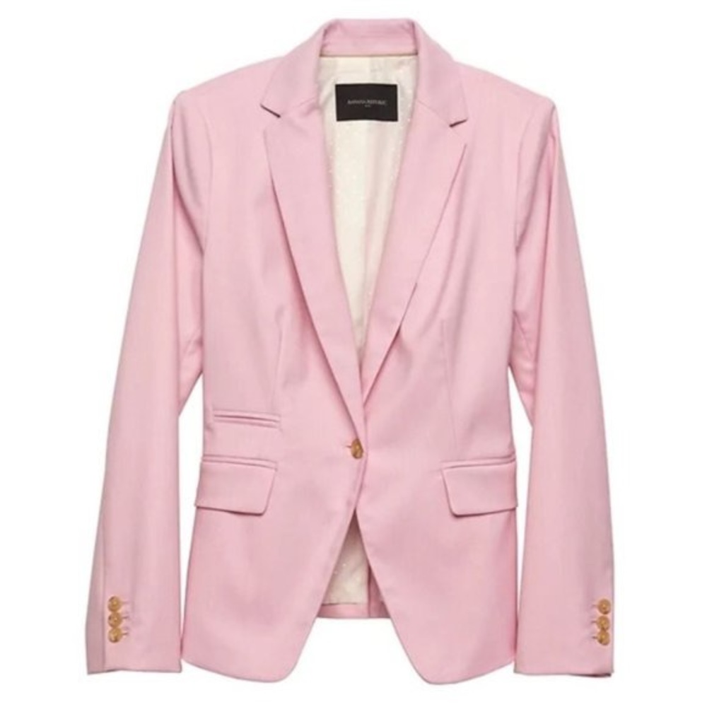 Banana republic factory pink blazer